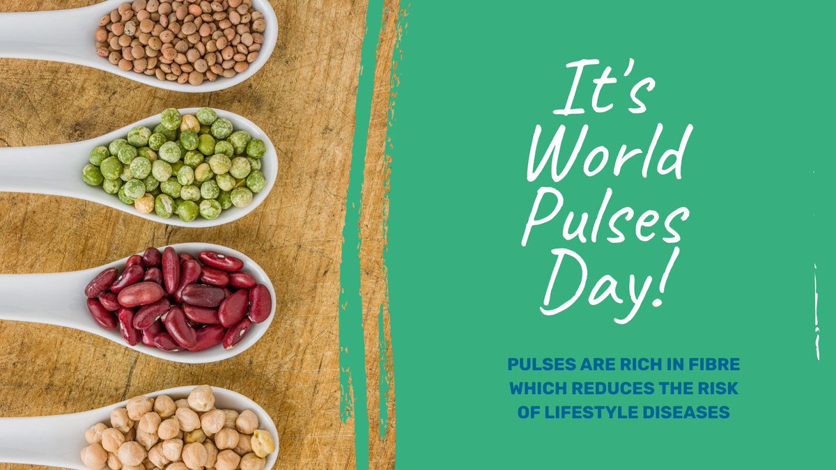 Celebrate #WorldPulsesDay with us today by adding some #beans or #legumes to your next meal. They are fibre-rich, packed with protein, complex carbs, vitamins and minerals. Plus, pulses help mitigate global challenges of poverty, food security and soil health. #LovePulses