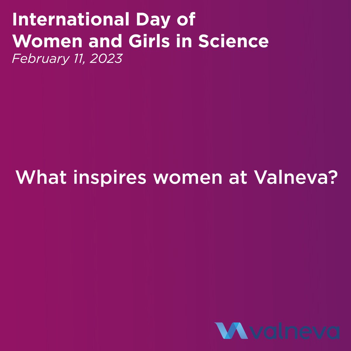 valnevaSE's tweet photo. 🧪🥼🔬 We want to recognize a few of the amazing women at Valneva who help make scientific innovation possible. Women are integral members of all teams across the Company, allowing us to advance vaccines for better lives. #InternationalDayOfWomenAndGirlsInScience #WomenInSTEM https://t.co/Q0F0uNIXP8