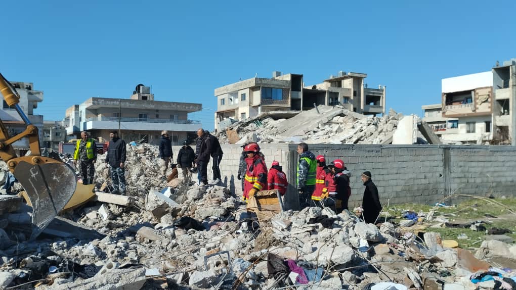 MijpVzla's tweet photo. #10FEB || Servidores y servidoras de la comisión mixta de la Fuerza de Tarea Humanitaria GJ Simón Bolívar, se trasladaron a la ciudad Latakia de Siria, afectada con colapsos estructurales.

#SerieDelCaribeGranCaracas https://t.co/AsGepQPPKP