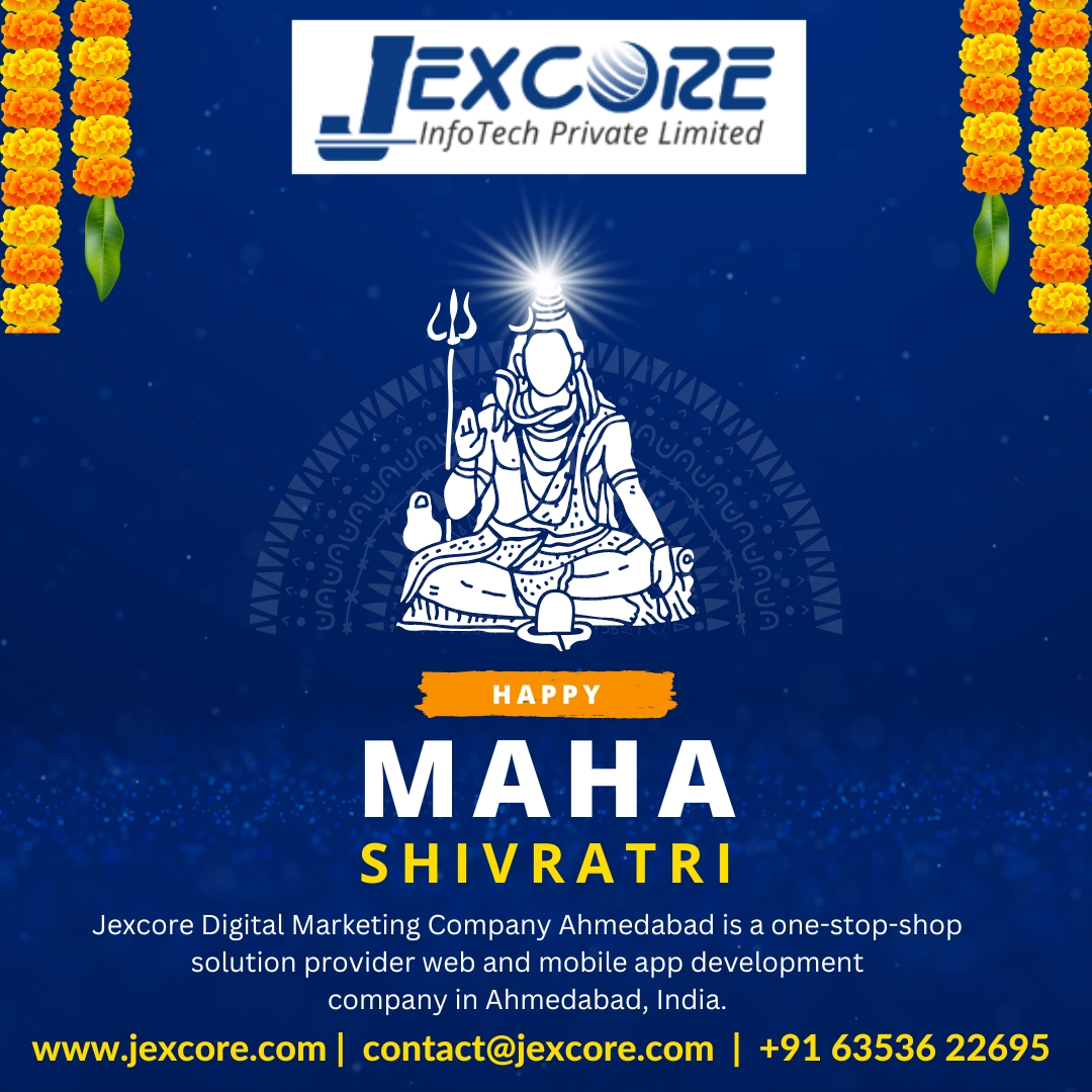jexcoreinfotec1's tweet photo. Wishing you all a very Happy Maha Shivratri 🙏 #2023

#MahaShivaratri #shivratri #digitalmarketing #SEO #seoservices #seoexpert #marketingsocial #marketingexpert #socialmediamarketing #branding #onlinemarketing #websitedevelopment #websitedevelopmentindia #ecommerce #jexcore https://t.co/5jfaaLF4xj