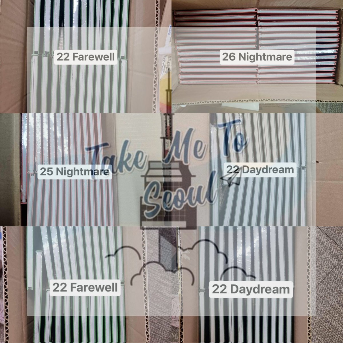 TakeMeToSeoul23's tweet photo. #TMTSProofs
TXT TEMPTATION SEALED ALBUM ALREADY ARRIVED SA KR ADD https://t.co/BpADKLy9Kd