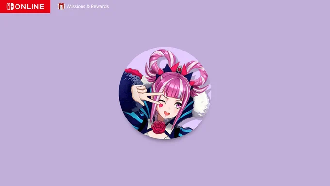 I made a #MissionsAndRewards icon! #NintendoSwitchOnline #NintendoSwitch   SHES LITERALLY MEEEEEEEEE 