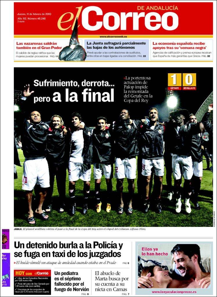 sfc_hemeroteca's tweet photo. #Taldiacomohoy se juega #GetafeSevillaFC en el #año2010, pasando el #SevillaFC a la final de la #CopaDelRey
#GETSEV #GetafeCF
#WeareSevilla #VamosMiSevilla #SFC_Hemeroteca #WeareSevilla #NuncaTeRindas https://t.co/DmEzXxHhF3