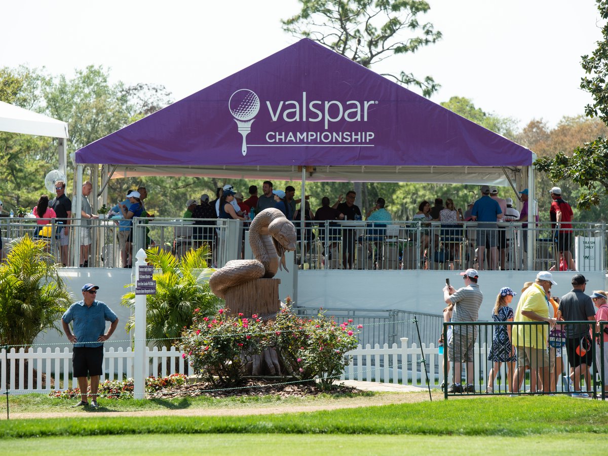 The excitement in the air, can you feel it?
We are looking forward to hosting the PGA TOUR's Valspar Championship next month.

#Valspar #Golf #Innisbrook #PGATOUR