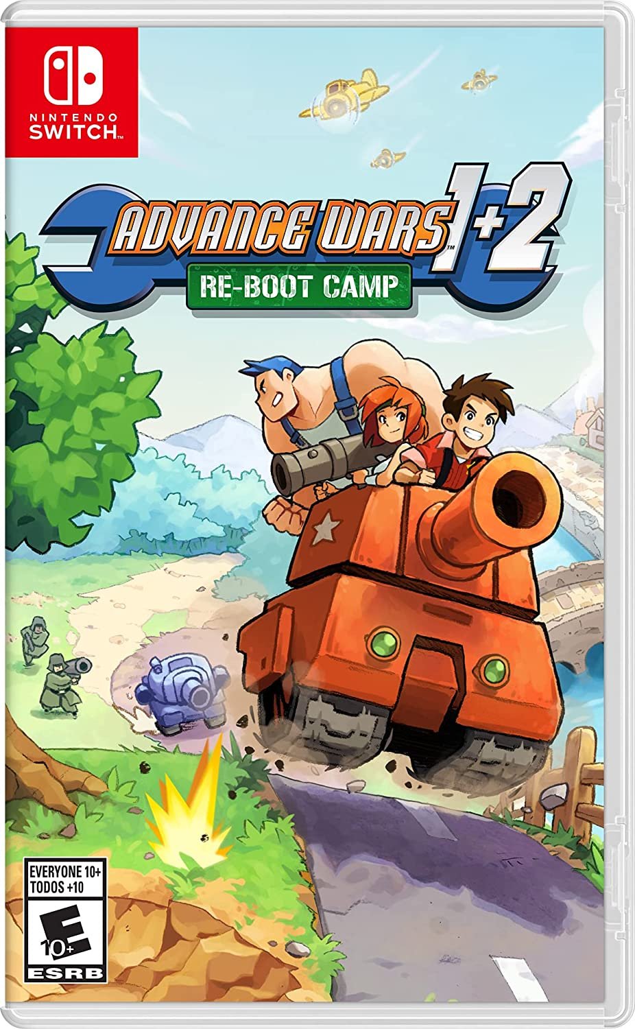 Wario64 on X: Advance Wars Switch vs GBA box art. 1+2 Re-Boot Camp  available for preorder ($59.99):   Best Buy   GameStop  Target   #ad