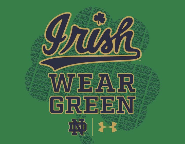 RETWEET IF YOU WANT THE ANNUAL GREEN OUT GAME TO BE AGAINST OHIO STATE!!! ☘️🏈