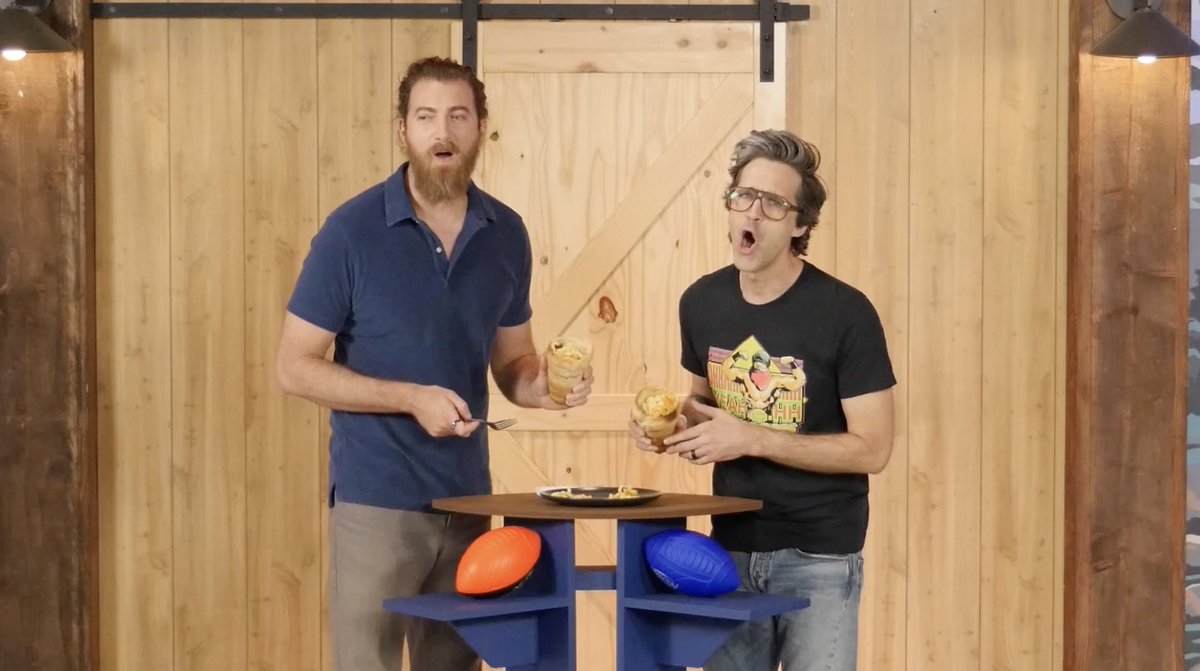 Mythical's tweet photo. You know the food is gonna be good when we make these faces https://t.co/IWDJa4Nk9x