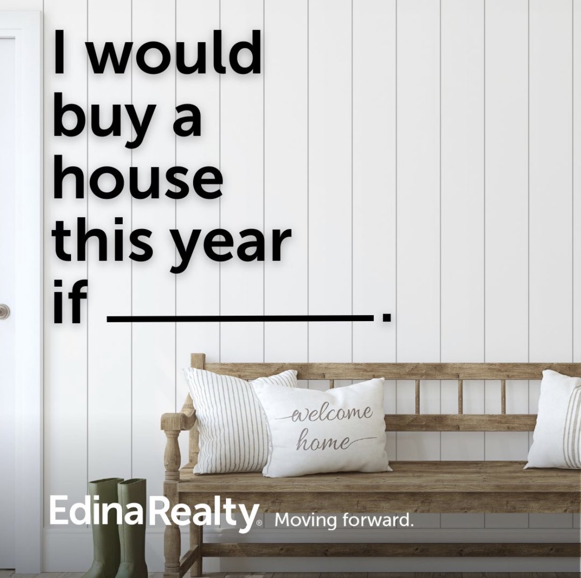 Are you thinking of buying a house this year? What's stopping you? Comment below or reach out with your concerns about buying in 2023. We always do our best to do what's right for our clients. Debbie Bertelson 320-290-6681 JustListedMNhomes.com #EdinaRealty #Sartellschools