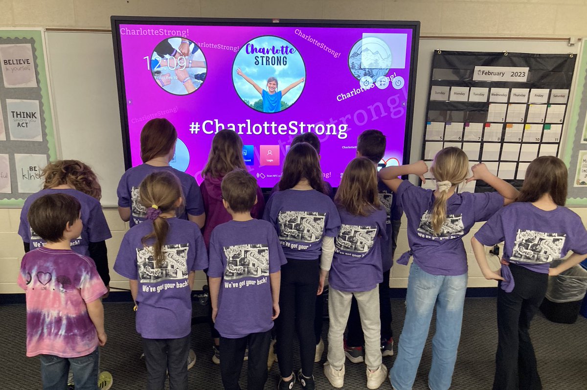 3D is #CharlotteStrong! #d70cougars #d70shinyapple