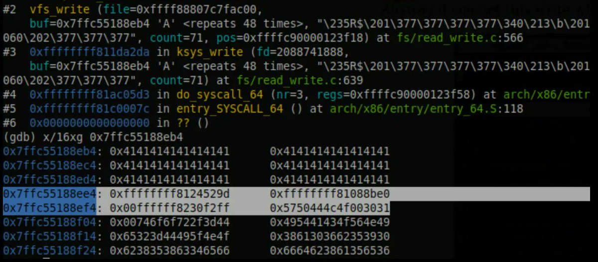 0xor0ne's tweet image. Introduction to Linux kernel exploitation
Series by @k3170Makan
Debugging with QEMU: blog.k3170makan.com/2020/11/linux-…
Stack Overflows: blog.k3170makan.com/2020/11/linux-…
RIP control: blog.k3170makan.com/2021/01/linux-…
#Linux #kernel #exploit #infosec #cybersecurity