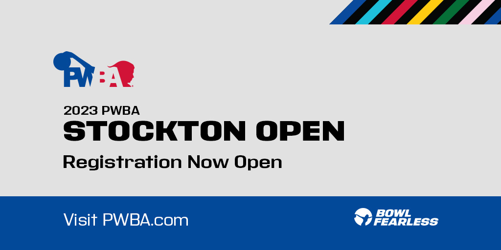 Registration is open for the first event on the 2023 #PWBATour schedule! The PWBA Stockton Open will be held May 4-6 at Pacific Avenue Bowl in Stockton, California.

Register now: bit.ly/40NFGWk

Get the schedule: bit.ly/3lqmY6V

#BowlFearless