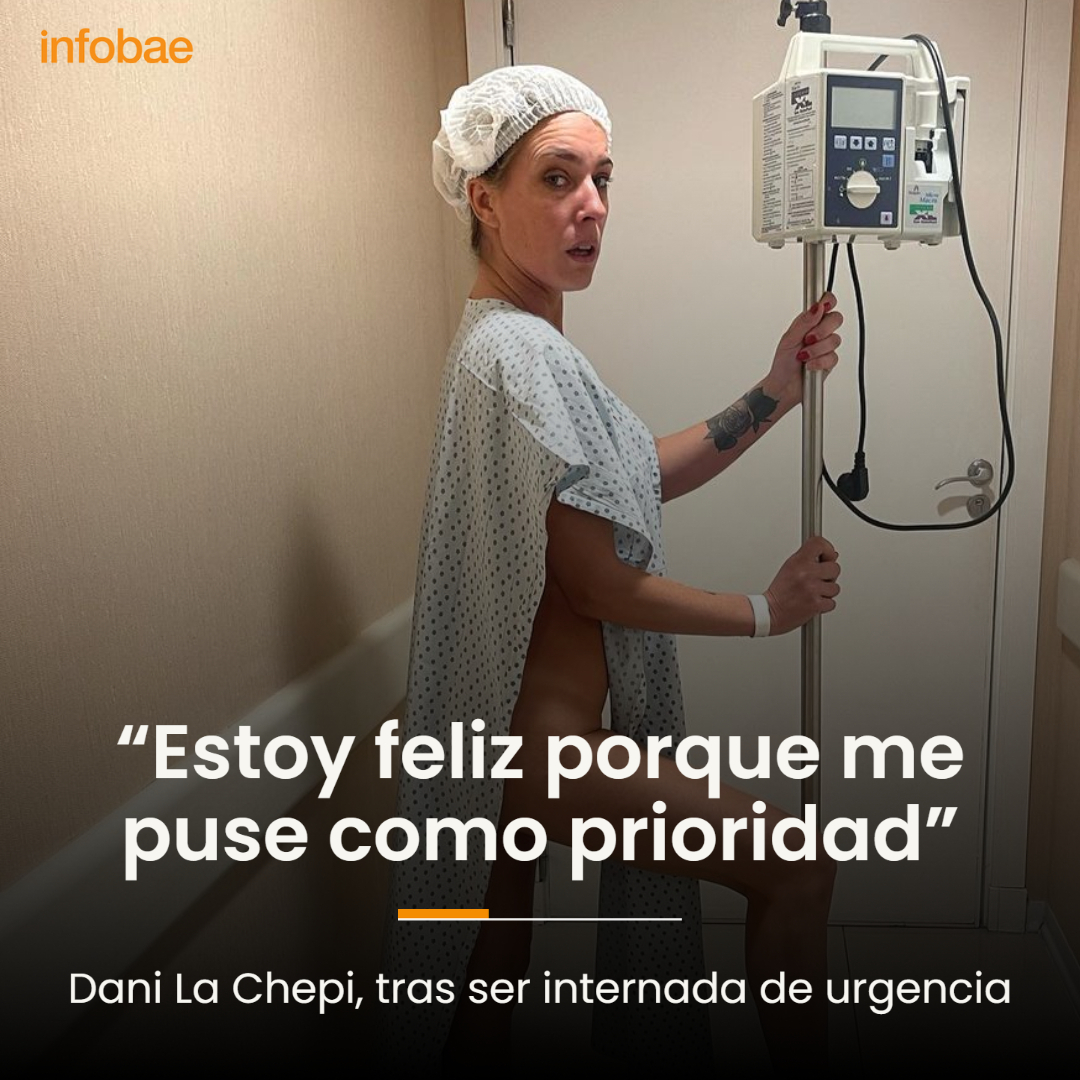 infobae's tweet photo. Dani La Chepi, tras ser internada de urgencia: “Estoy feliz porque me puse como prioridad” https://t.co/g4Gpz3OByw https://t.co/b5lJRtajOl