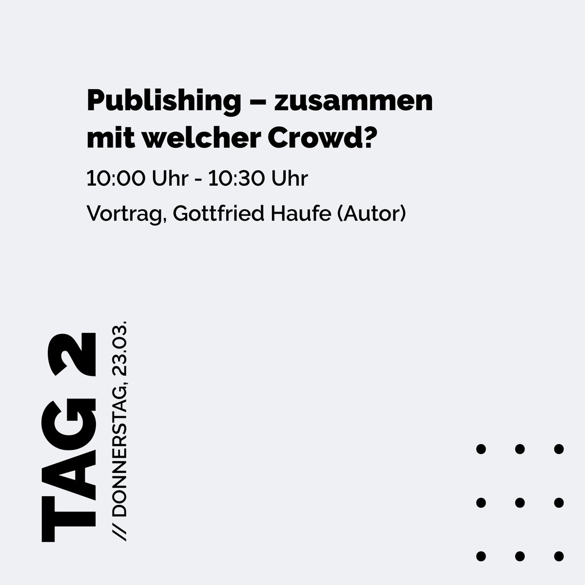 PubandPrint's tweet photo. Und weiter geht es mit den #Programmpunkten zum Thema #Crowdpublishing. Auf der #PubandPrint2023 erwarten uns zwei spannende #Vorträge dazu. Sieh dir die Fotos an für nähere Infos oder schau auf unserer Website https://t.co/EZXLI97vAu vorbei! https://t.co/kpywyLPcLa