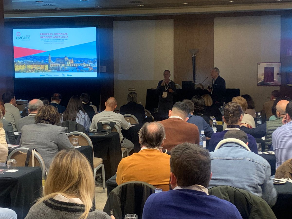 Empezamos las primeras jornadas Andaluzas <a href="/redGDPS/">redGDPS Diabetes</a> #RedGDPSAndalucia