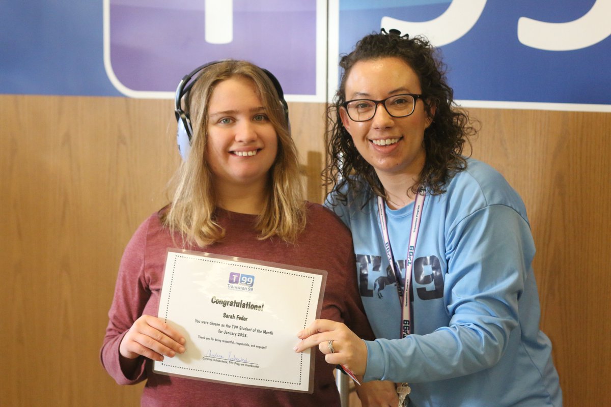 Transition99's tweet image. Congratulations to the T99 January Students of the Month!  
@Dist_99 
#youbelonghere
#WeareDGN
#DGSPride
#99Learns