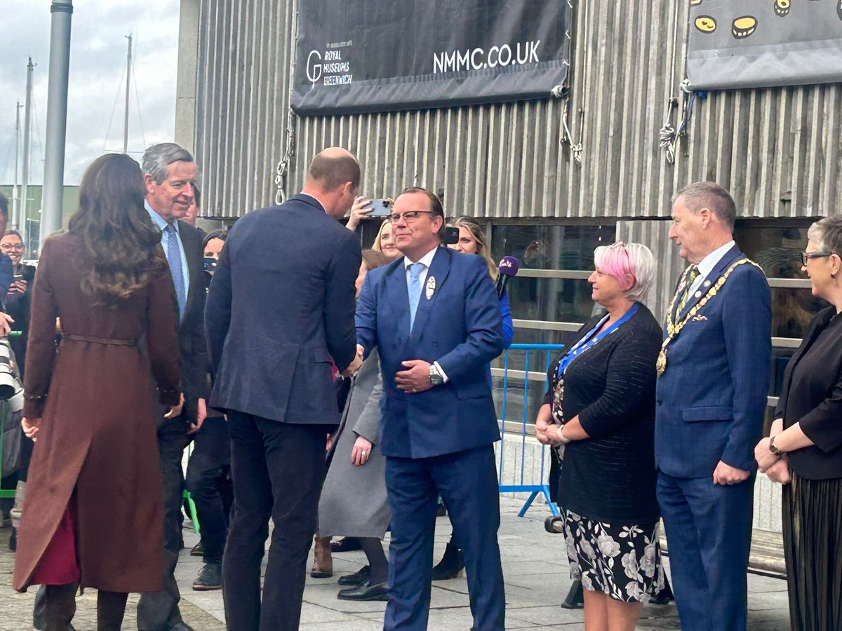 An honour to welcome Their Highness’s The Duke and Duchess of Cornwall