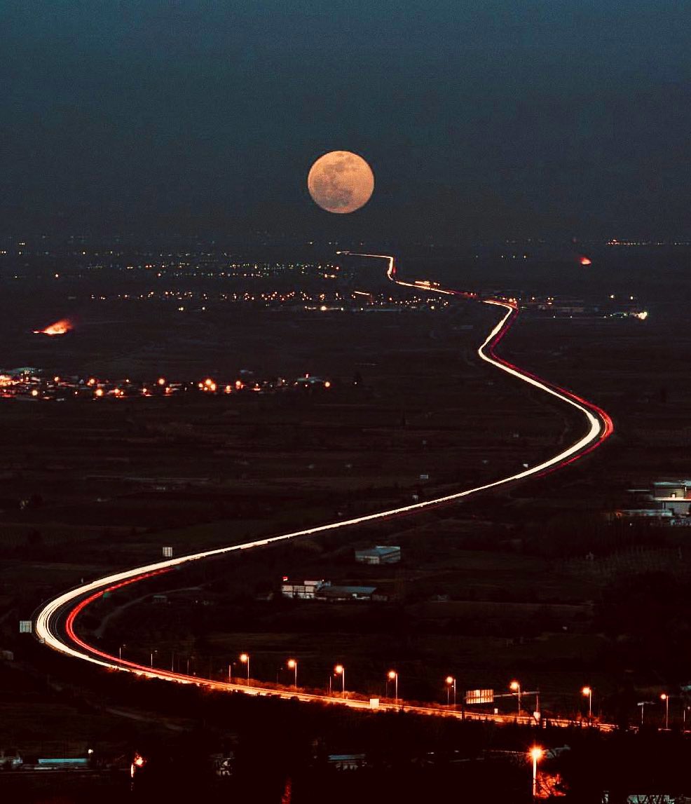 de camino a la luna