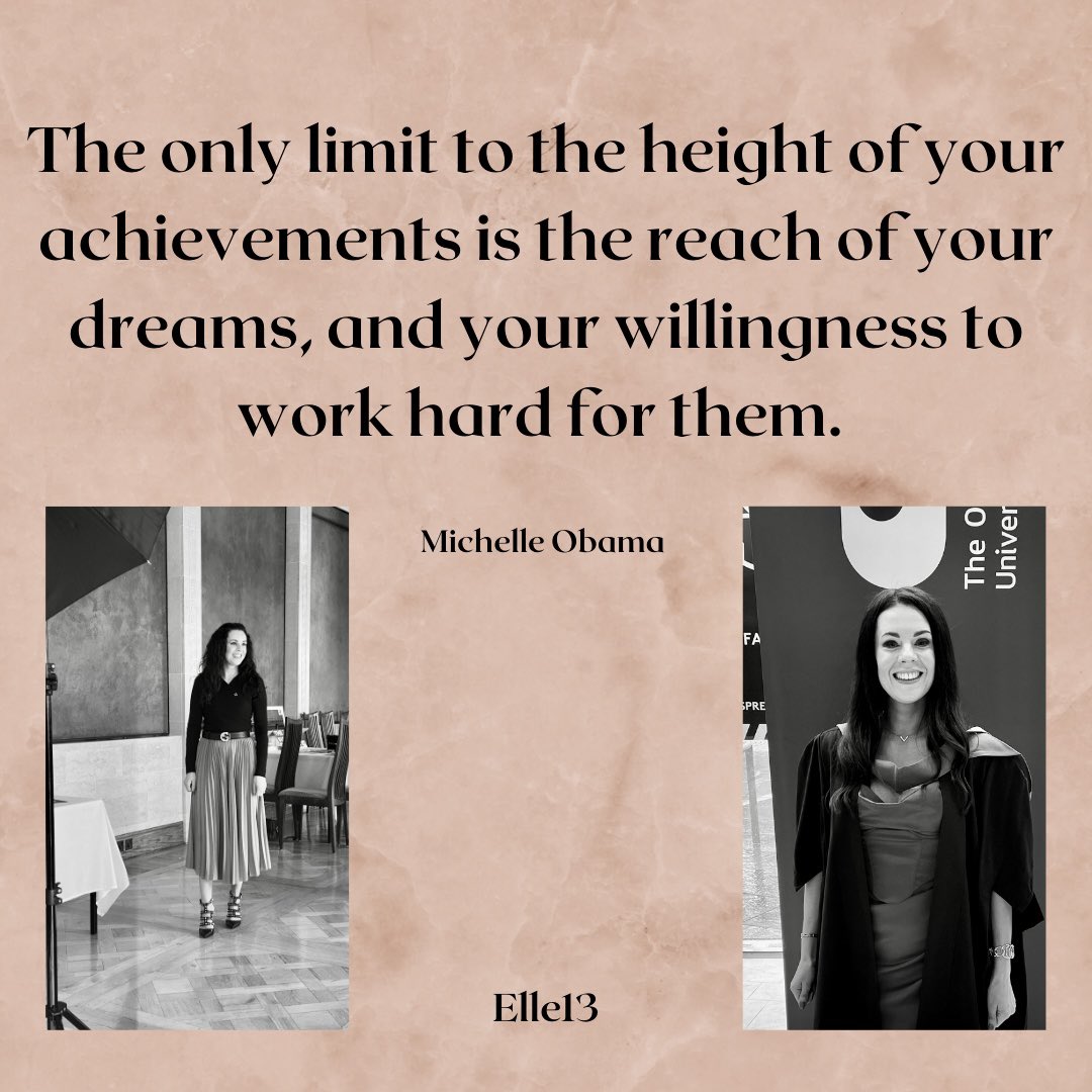 We are what we put into ourselves. We are what we achieve. We must want it more than we fear it. We can be anything we want to be…It all begins with willingness, hope and a dream…<a href="/OUBelfast/">The OU in Northern Ireland</a> <a href="/JohnMDArcy/">John Oh Yeah</a> <a href="/MichelleObama/">Michelle Obama</a>