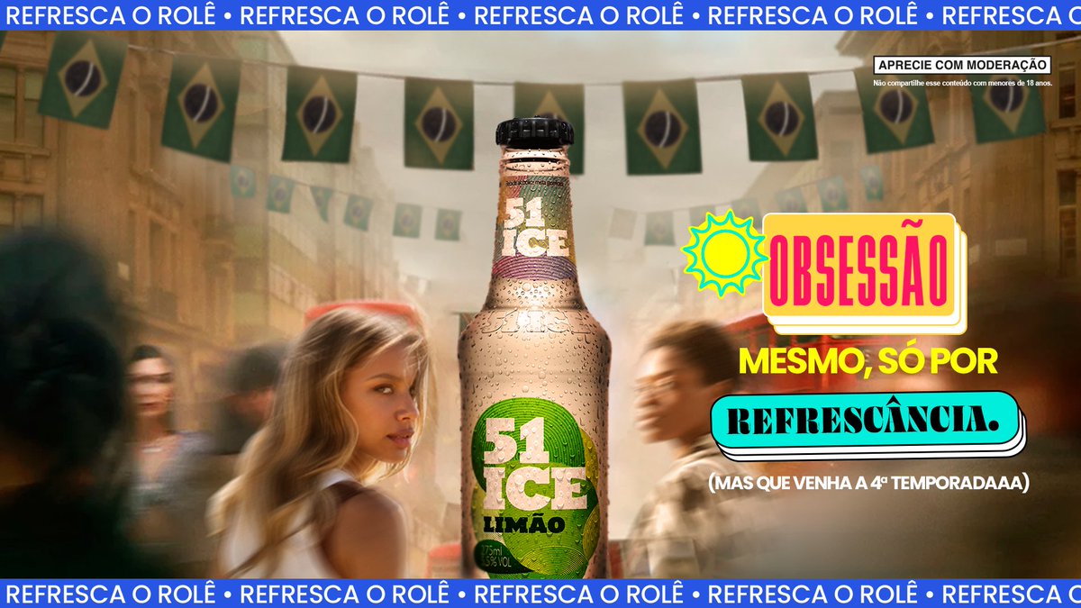 51IceOficial's tweet photo. gente, vamo combinar? tóxico mesmo é não ser obcecado por mim 👀 quem aí vai ver a 4ª temporada se refrescando??? ❤️ https://t.co/pjTJVO510N