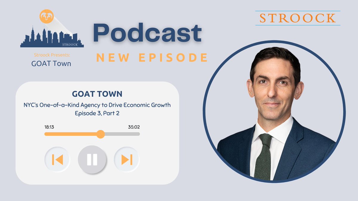 Stroock Real Estate tweet media