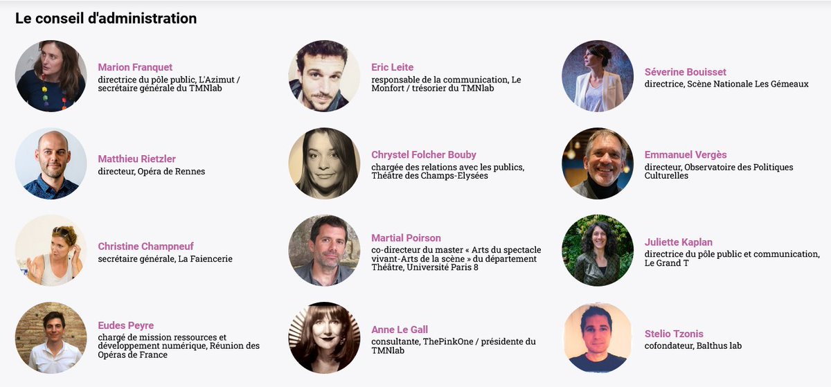 Vendredi dernier se tenait l'AG de l'association TMNlab au cours de laquelle a été élu le Conseil d'administration pour les 3 prochaines années ❤ #merci #fierté Retrouvez notre rapport d'activité 2022 en ligne !