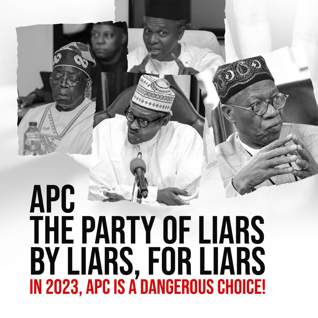 TheoAbuAgada's tweet image. Lest we forget, the #SafeChoice for Nigeria in this election is a vote for the PDP.