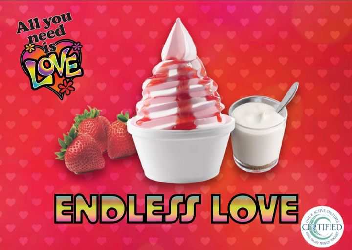 ALL YOU NEED IS LOVE : February is all about love.  ENDLESS LOVE #allyouneedislove #lovechallenge #February2021 #ValentinesDay2021 #dessert #smallbizlove#localbusiness