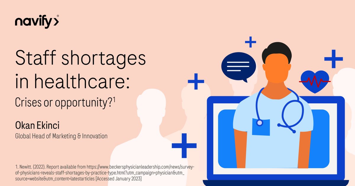 Roche_navify's tweet image. How will healthcare organizations manage long-term staffing shortages? 

Roche’s Okan Ekinici explores how #DigitalHealthSolutions are helping to improve collaboration, reduce costs and enable care givers to deliver more #PatientCentricCare

spkl.io/60104bz9i