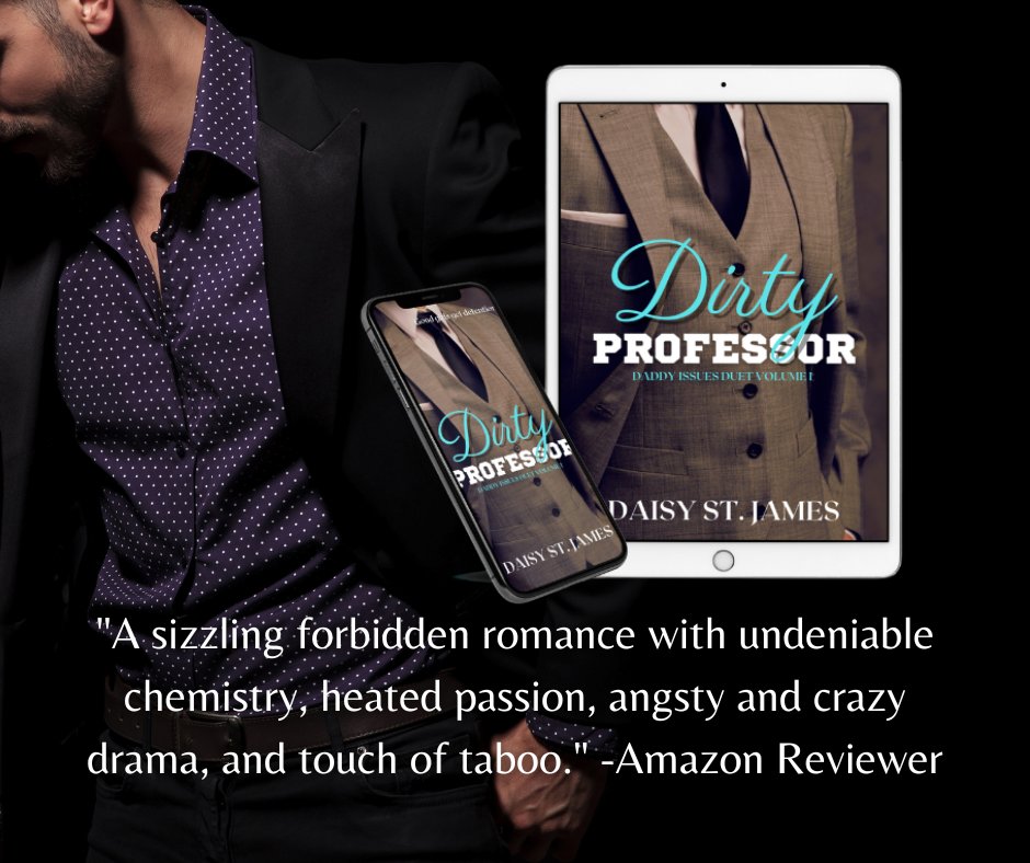 DaisyStJames78's tweet photo. @lord_froth She's his student. He should know better. https://t.co/nc6XADa4OM

#AgeGapRomance #ContemporaryRomance #daddyissues #studentteacher #ForbiddenLove #AuthorsOfTwitter #romancereaders #romancebooks #standalone #dirtyprofessor #daisystjames #smuttyromance #MustRead https://t.co/JkRFN3o2Ba