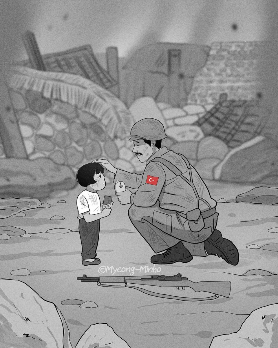 ZamHaberAjans's tweet photo. Güney Koreliler Kahramanmaraş depremi için yaptıkları çizimle Ayla'yı bir kez daha hatırlattı. https://t.co/D2pk0Xkyis