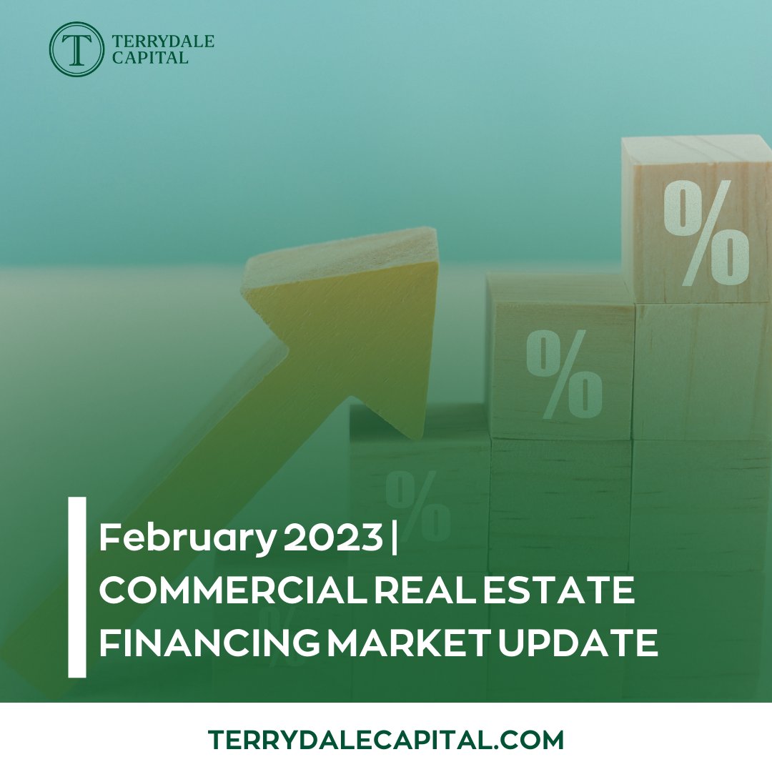 Get the latest on the Commercial Lending world in our February 2023 State of The Market report. Updates on Private Money, Debt Funds & Bridge Lenders, CMBS, Commercial Banks and more. Read now!

terrydalecapital.com/market-updates…

#commercialrealestate #debtfinancing