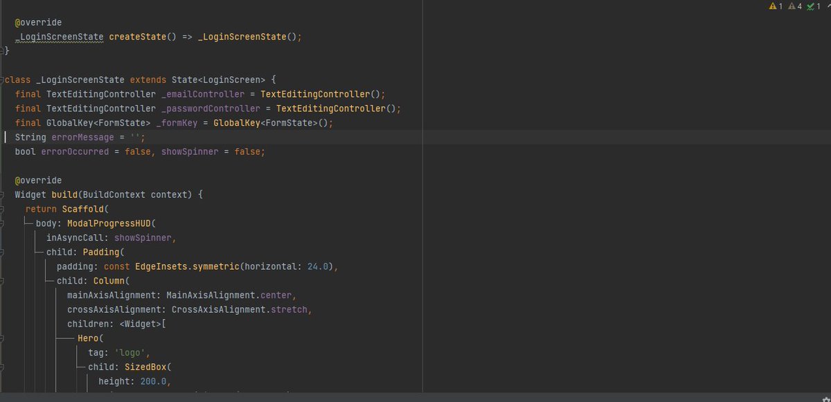 sabera_karimi's tweet photo. We learn Completing the #Authentication and #Refactoring the Code in #flash_chat
#flutter
@CodeToInspire
#AfghanGirlsCode https://t.co/p9al74JTij
