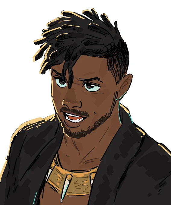 Killmonger fan art because I miss him 