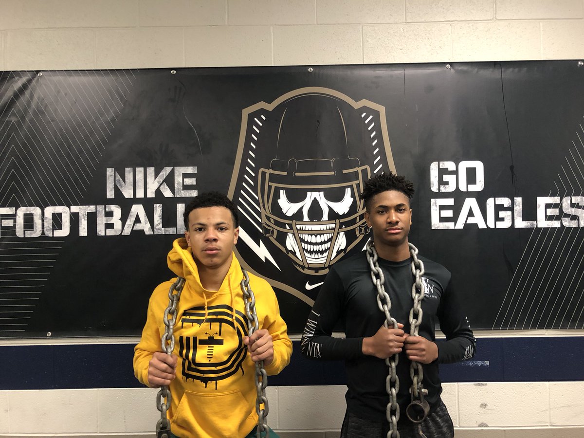 alleneaglesfb's tweet image. Congratulations to our Lifters of the week. These young men displayed toughness, hard work, &amp;amp; competitiveness every second, every day! 

Jaxsen Lyons &amp;amp; Daelyn Knight 

#BTB | #WeWillWin | @LFCEagles