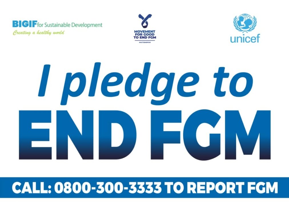 #FGM is not our Culture, it is Torture!
Every woman and girl must have voice, choice and agency. This is only possible in a Nigeria that is free from #FGM 
#EndFGM
#Act2EndFGM
<a href="/M4Good2EndFGM/">Movement For Good To End FGM</a> 
<a href="/UNICEF_Nigeria/">UNICEF Nigeria</a> 
<a href="/UNFPANigeria/">UNFPA Nigeria</a> 
<a href="/USinNigeria/">U.S. Mission Nigeria</a> 
<a href="/NLinNigeria/">Netherlands 🇳🇱 in Nigeria 🇳🇬</a> 
<a href="/TheCircleNGO/">The Circle</a>