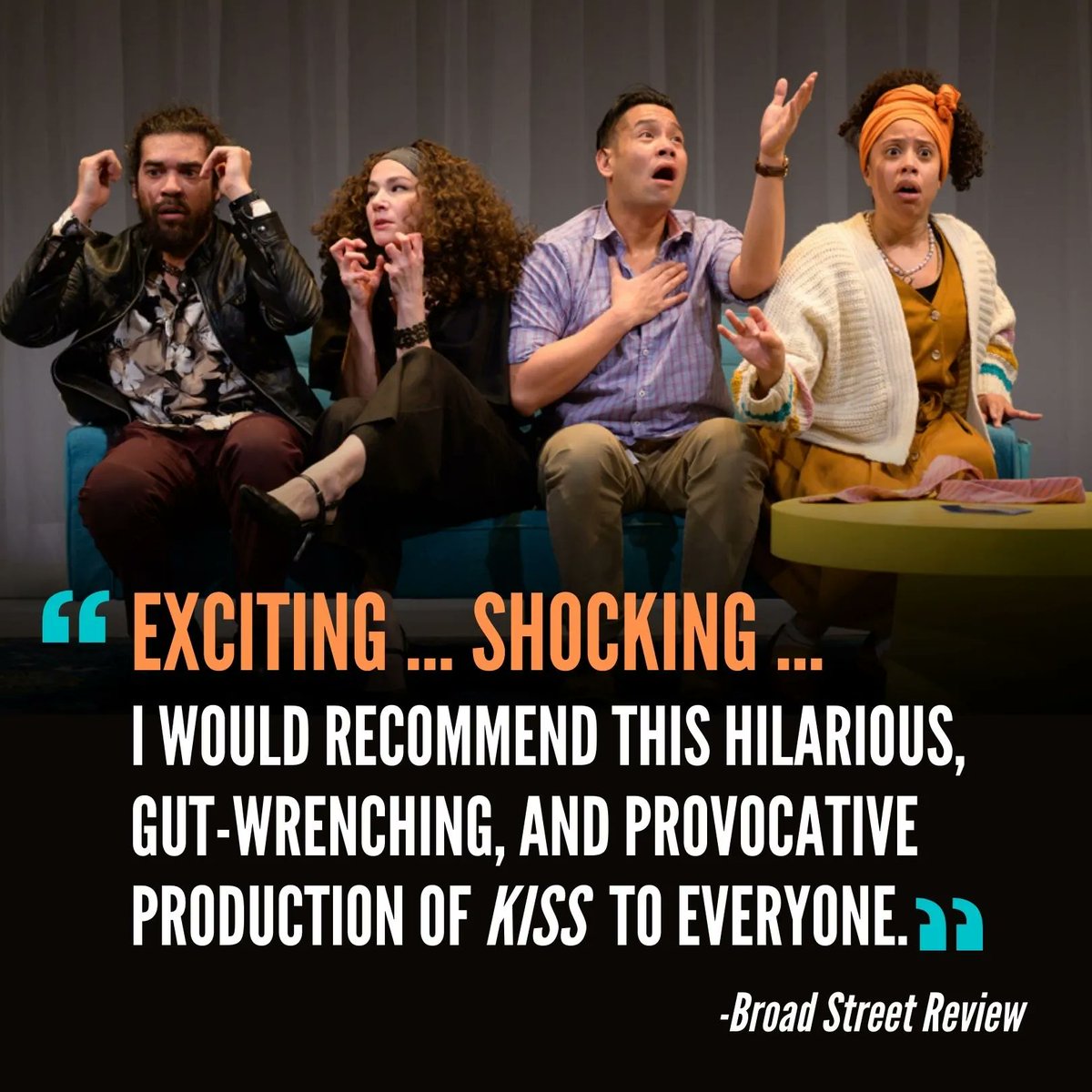 TheWilmaTheater's tweet photo. Time is running out to see KISS, now through Feb. 19.
See what the buzz is all about>>https://t.co/yvHiEWfjPo
#WilmaKiss #Philadelphia #Theatre #PhillyTheatre #PhillyWeekend #PhillyArts
Photo by Johanna Austin. https://t.co/nTQdJdlCHI