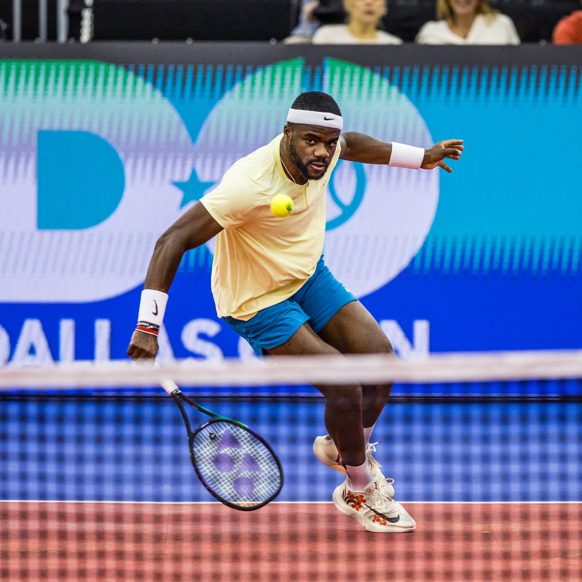 Up next: Fashion Week Foe returns. 

Follow along via the <a href="/TennisONEApp/">TennisONE App</a>. 

#DALOpen | <a href="/FTiafoe/">Frances Tiafoe</a>