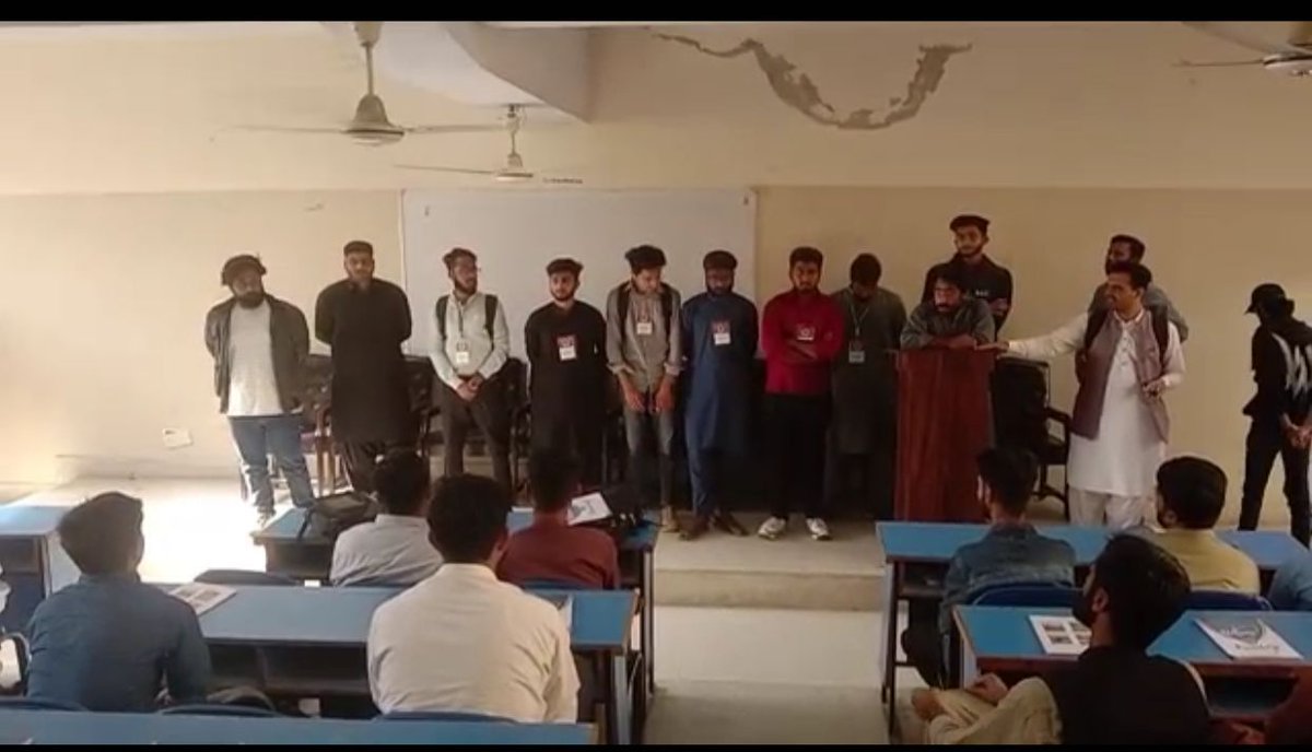 UOKAPMSO's tweet image. Apmso Karachi University Sector taking Orientation In Different Departments of University Of Karachi.  
Welcome New Comers.

#orientationday #session2023