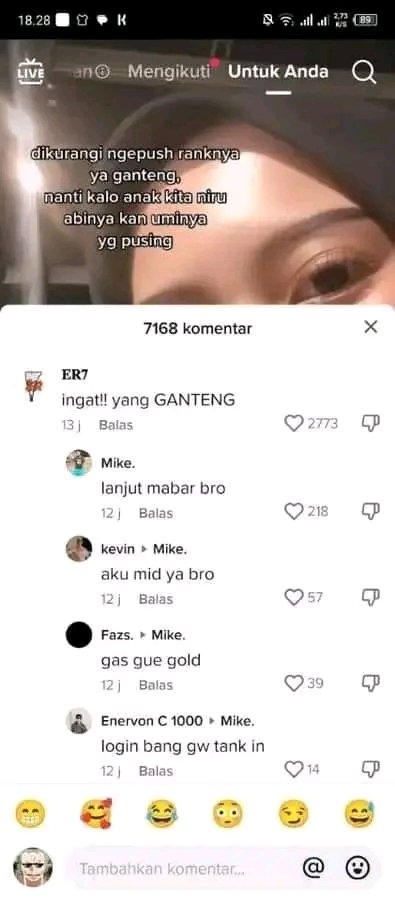 kecilbouz's tweet photo. Yok yok yang ngk ganteng gasken push rank , invit gw

#MLBB https://t.co/nuo7e6bSg7