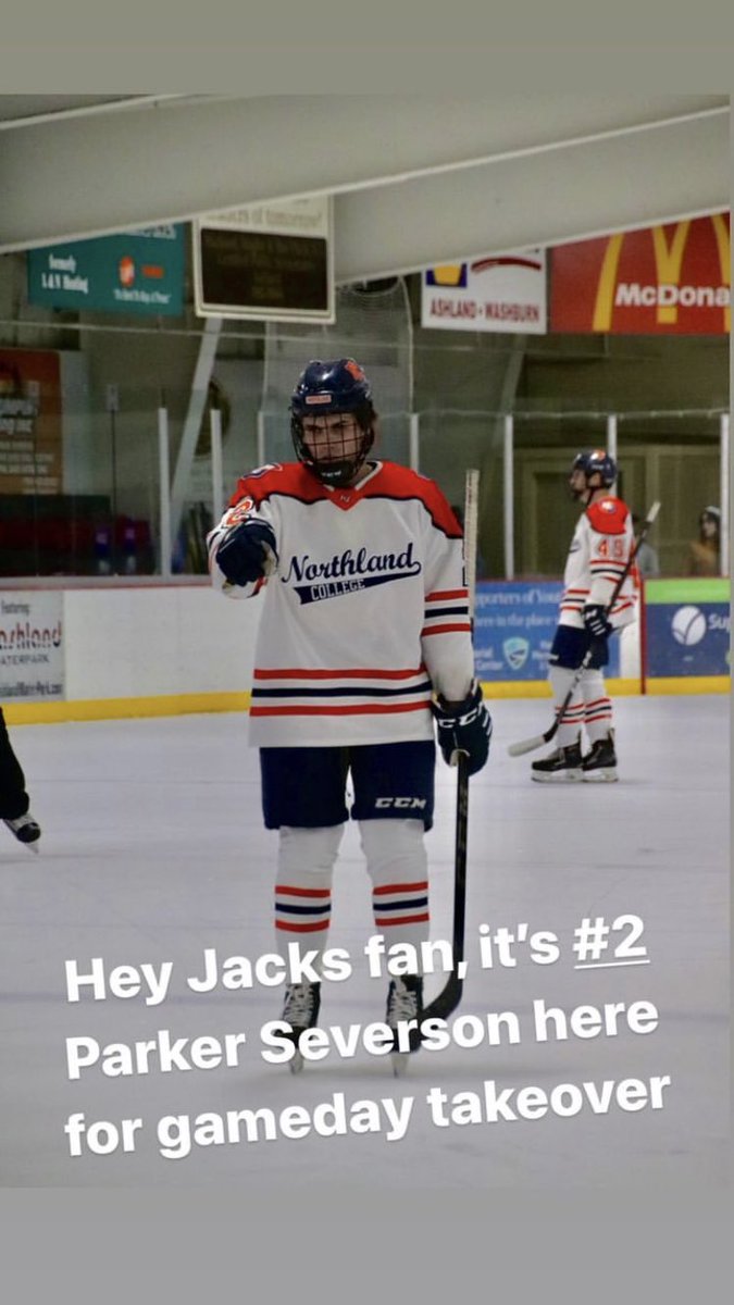 Game day takeover on our Instagram from #2 Parker Severson!