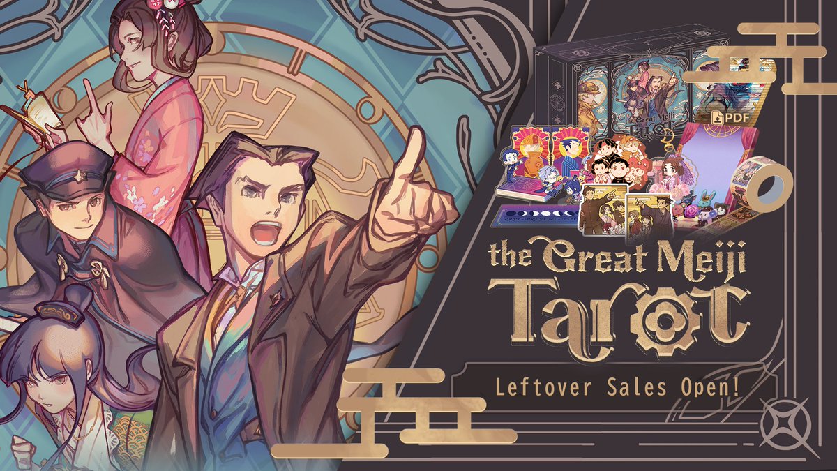 🃏Leftover sales are open! Last chance to snag a tarot deck or some merch!

batensan.bigcartel.com/product/the-gr…