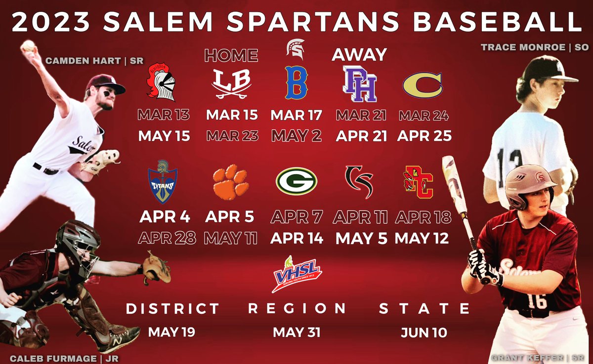 32 Days until Opening Day for the Spartans! #HeartNHustle