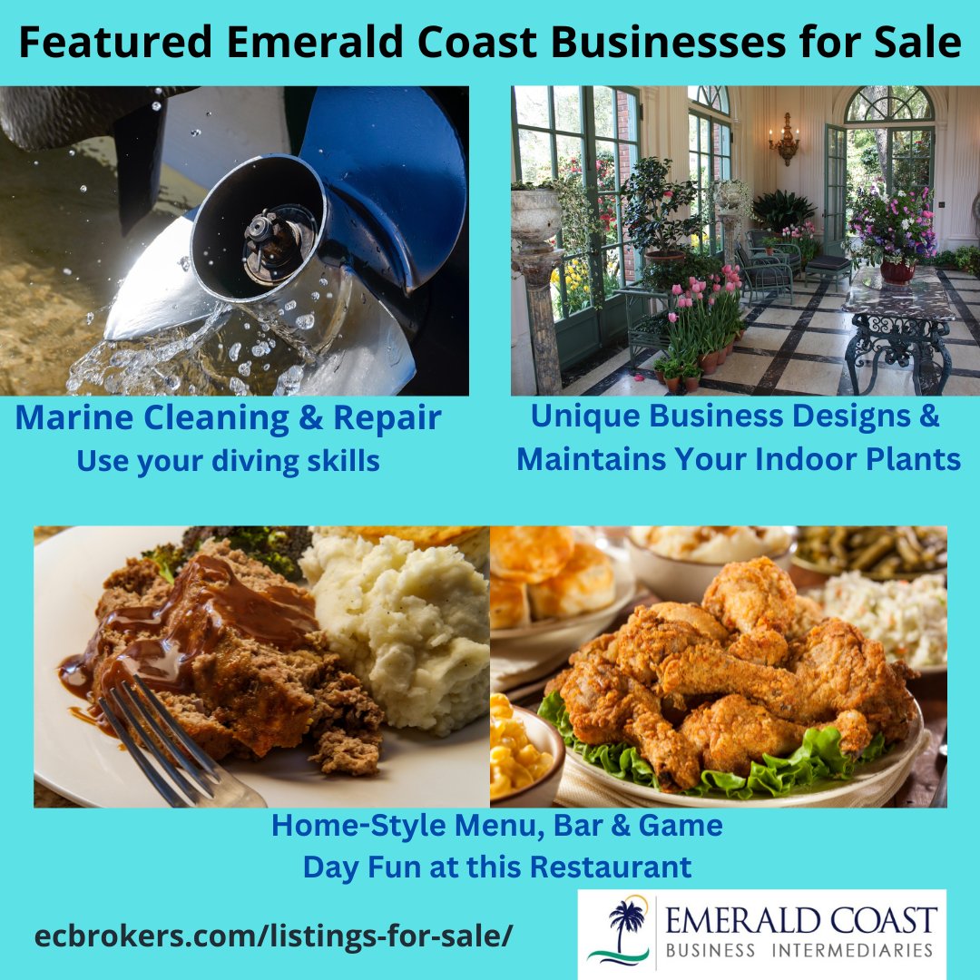 ECBrokers's tweet photo. #beyourownboss, #sellyourbusiness, #emeraldcoast https://t.co/ek2nf5XZSB