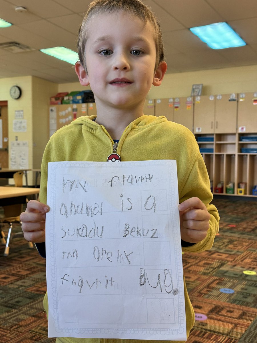 Choice boards have taken off in room 121 at Linden!! Giving students choice allows them the opportunity to take pride and ownership in their learning! #KindersCan #WeAreWriters #OneLinden 📝