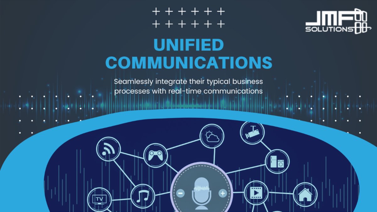 jmf_solutions's tweet image. JMF’s Unified Communications allows businesses to seamlessly integrate their typical business processes with real-time communications (ex: telephone/VoIP) and non-real-time communications (ex: email).

Learn more at jmfsolutions.net/voice/

#JMFSolutions #JMF #Voice #UC