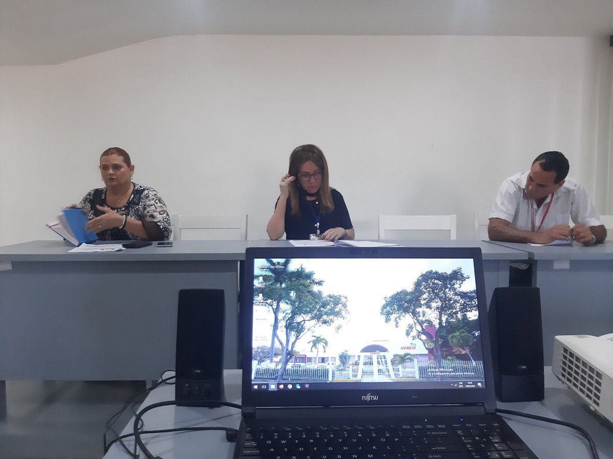 ImecoCuba's tweet photo. Balance 2022 de #IMECO con la presencia de @Rcespedesmolina, Vicepresidente de @OsdeGEDIComunic y @MabelGonzales, Directora de Defensa, Seguridad y Protección
.
.
.
#JuntosVamosMasLejos https://t.co/QjiIAsBgi6