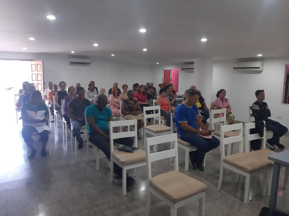 ImecoCuba's tweet photo. Balance 2022 de #IMECO con la presencia de @Rcespedesmolina, Vicepresidente de @OsdeGEDIComunic y @MabelGonzales, Directora de Defensa, Seguridad y Protección
.
.
.
#JuntosVamosMasLejos https://t.co/QjiIAsBgi6