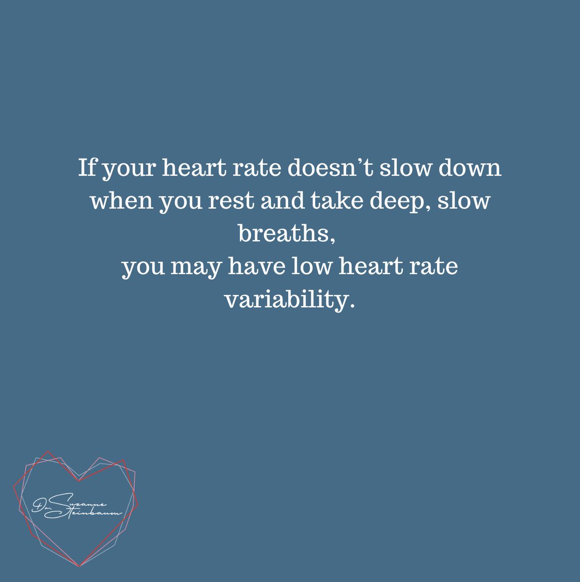 It could indicate that you might have some arterial stiffness. Or, your head has taken over &amp; is counting beats per minute &amp; is convinced something must be wrong. You are freaking out &amp; your breathing may have trouble overriding this impulse.
