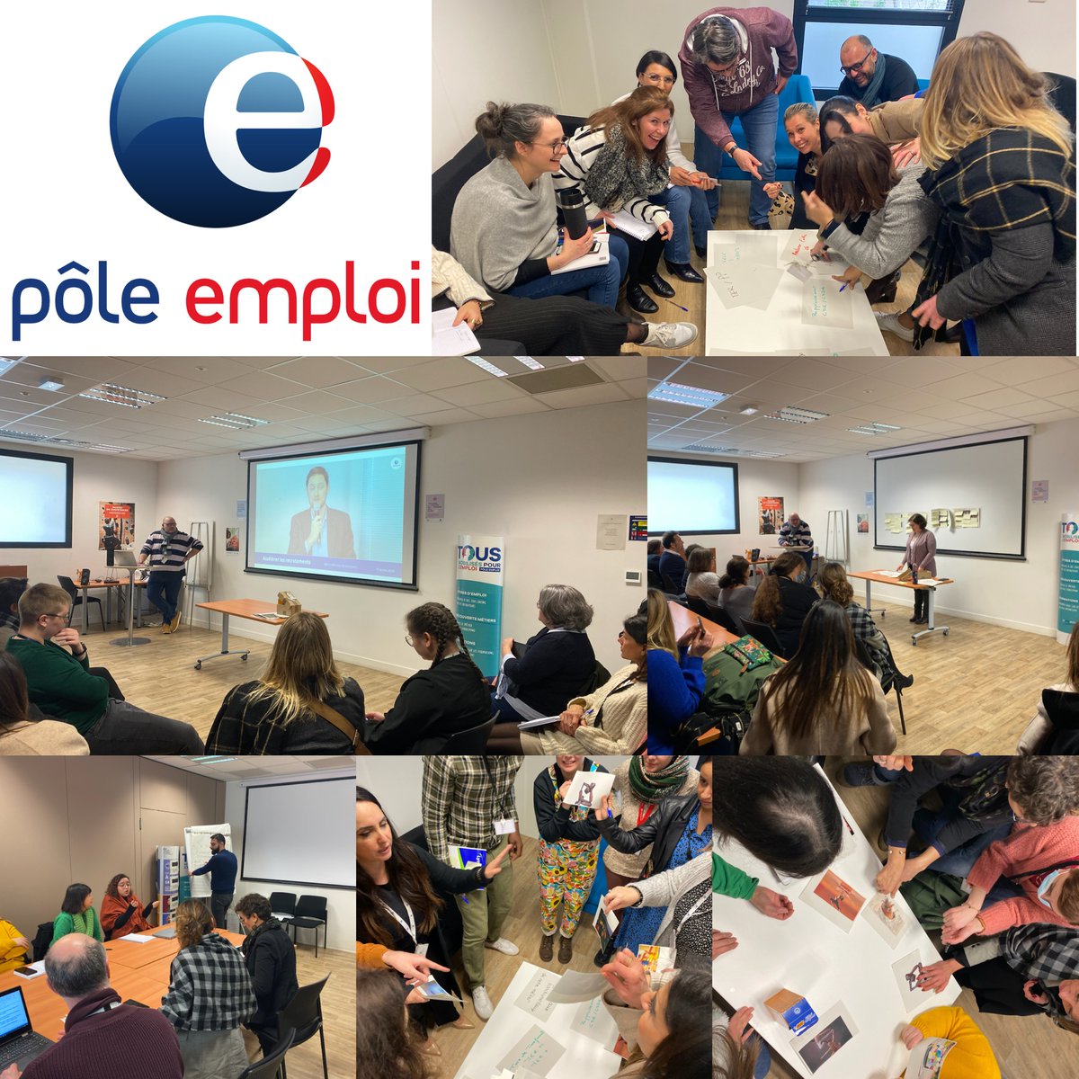 Événement : «Accélérer les recrutements» à Pôle Emploi de <a href="/roubaix/">Ville de Roubaix</a> Centre, une priorité ! Ce jour travail en équipe sur nos pratiques et amener à la satisfaction gagnant-gagnant demandeurs d’emploi/employeurs! De riches échanges! 👍
<a href="/Treutenaeres/">s. Treutenaere</a> <a href="/NadegeFouquart/">Nadège FOUQUART</a> @poleemploi_HDF