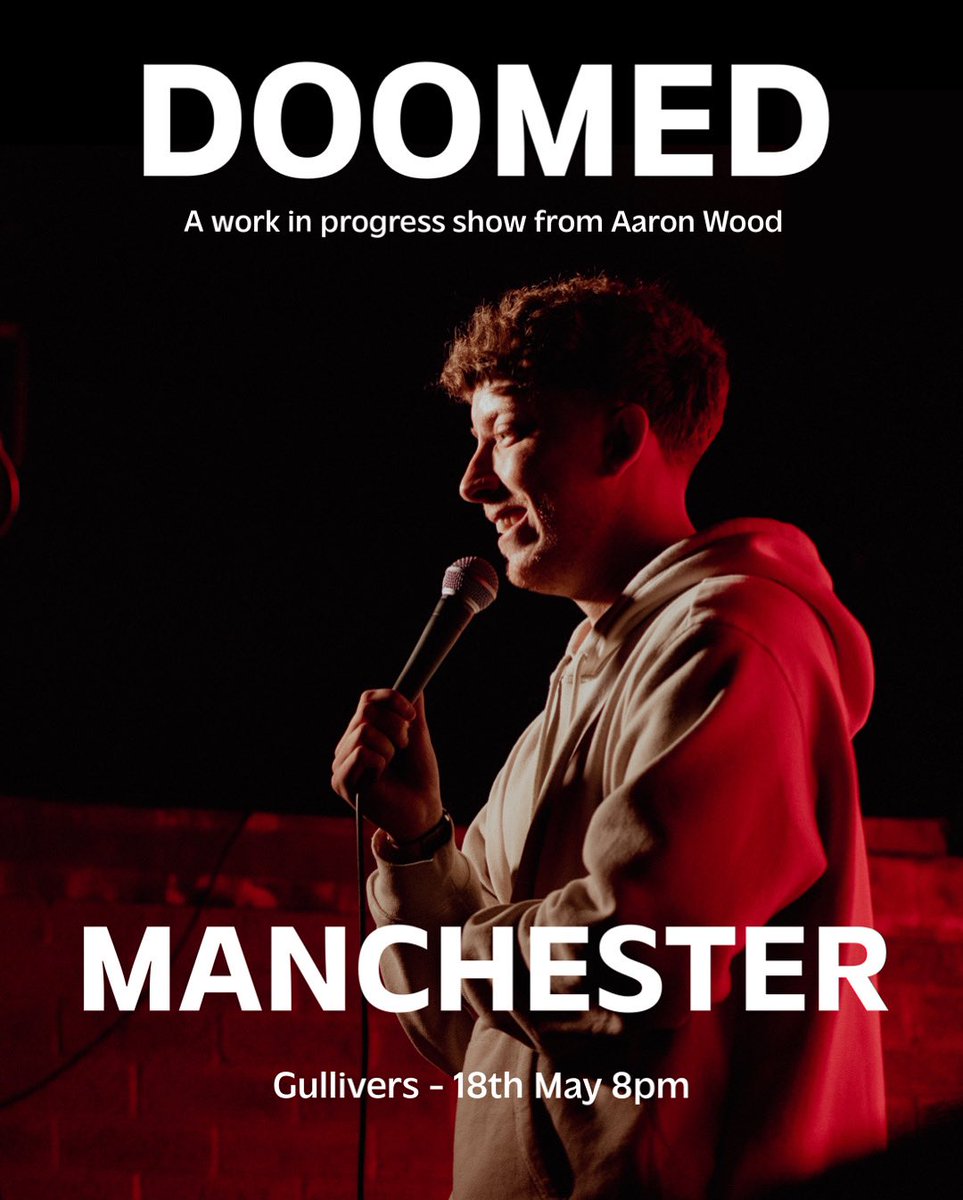 🚨 ANNOUNCEMENT 🚨

I’m doing a WIP of my first ever solo show. I’ll be doing up to an hour and I’ll have some mates on as well.

There’s a ticket link in my bio. It’s a dead small room and I’d love to pack it out 🙏🏻

Tell ya mates, come down, have a laugh 🙌🏻